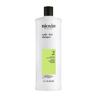 Sampon fortifiant impotriva ruperii pentru par afectat de subtiere avansata System 2, 1 litru, Nioxin