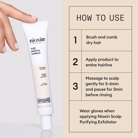 Tratament exfoliant antimatreata pentru scalp Scalp Recovery, 50 ml, Nioxin 711885