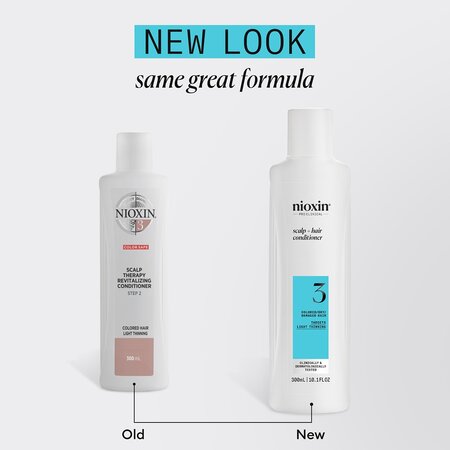 Balsam anticadere pentru par vopsit Scalp + Hair System 3, 300 ml, Nioxin 711903