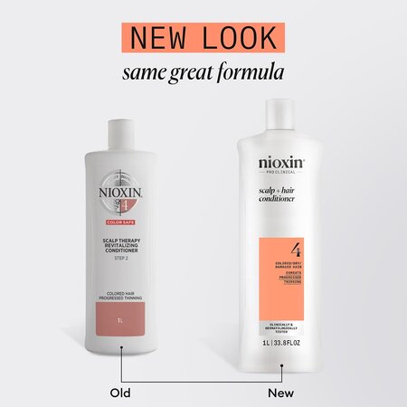 Balsam impotriva caderii parului pentru stadiu avansat System 4, 1 litru, Nioxin 711907