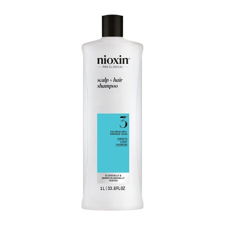 Sampon fortifiant impotriva ruperii pentru par vopsit sau deteriorat System 3, 1 litru, Nioxin