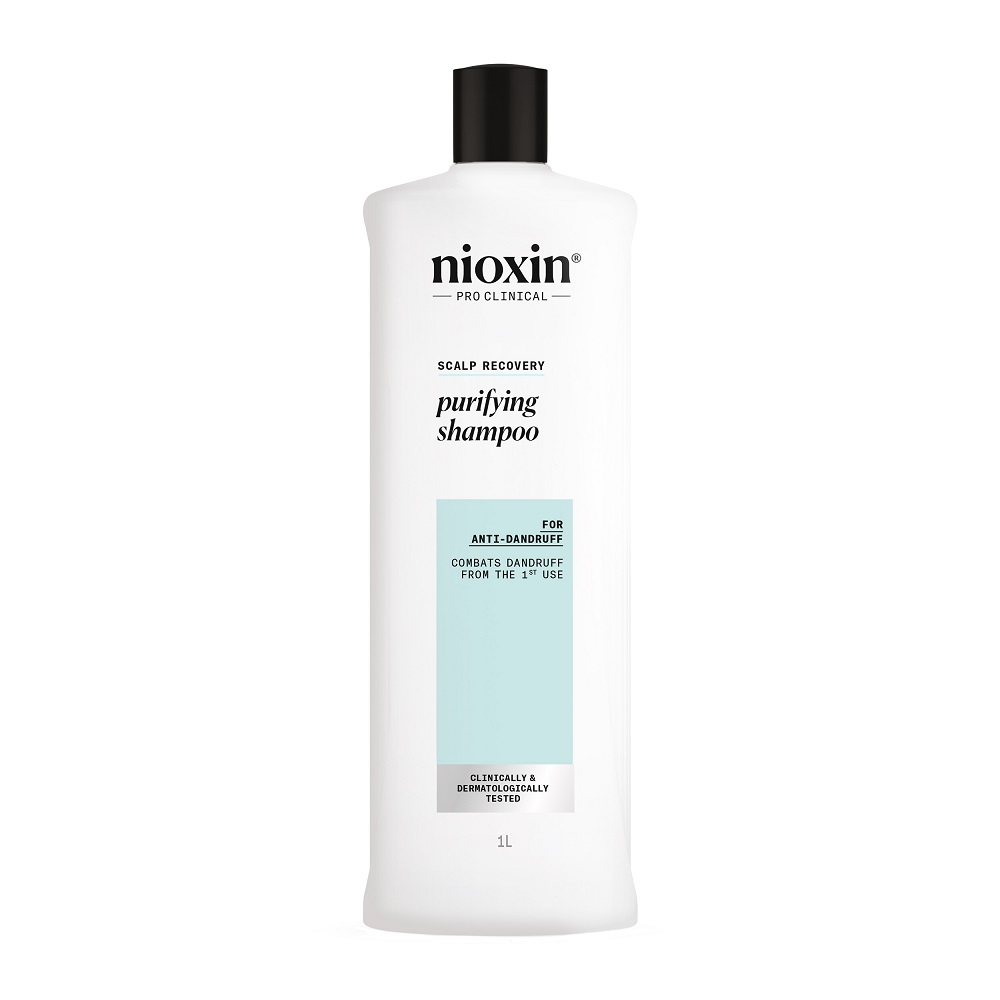 Sampon purificator antimatreata pentru scalp iritat Scalp Recovery, 1 litru, Nioxin