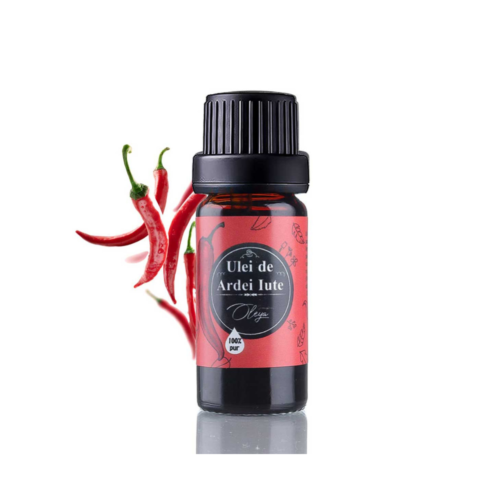 Ulei esential, Ardei Iute, 10 ml, Oleya