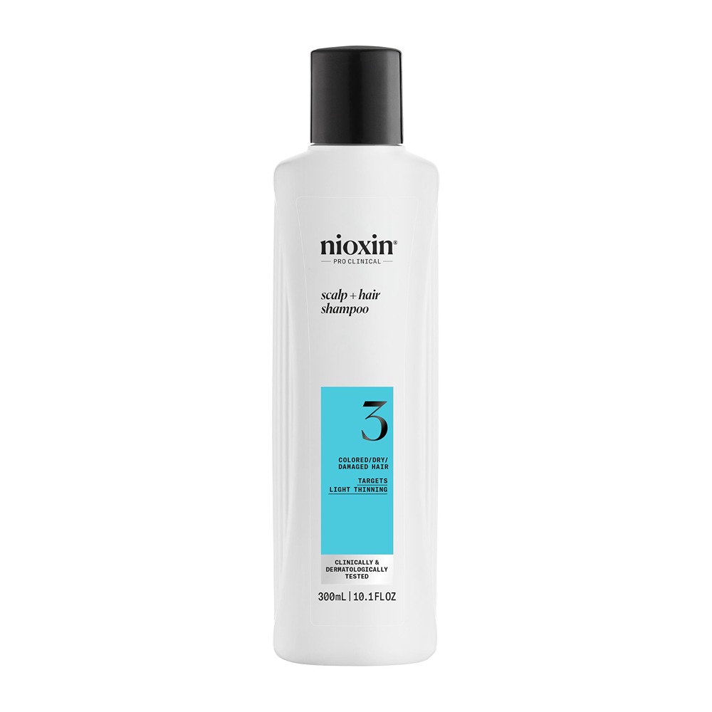 Sampon anticadere pentru par vopsit System 3 Scalp+Hair, 300 ml, Nioxin