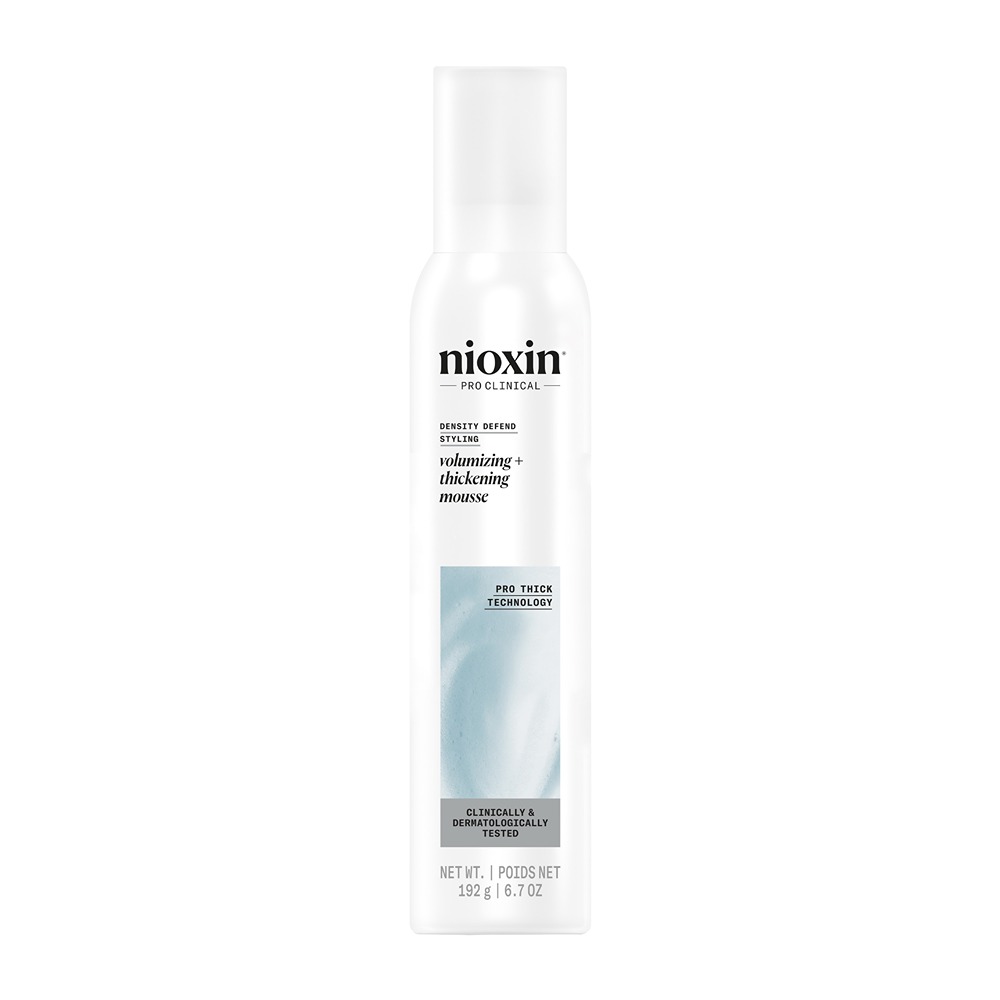 Spuma de par pentru volum si densitate Density Defend Styling Volumizing + Thickening Mousse, 200 ml, Nioxin