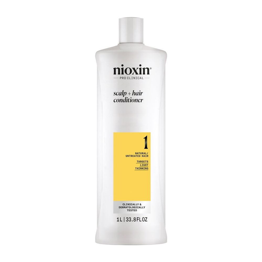 Balsam impotriva ruperii parului cu aspect usor subtiat System 1, 1 litru, Nioxin