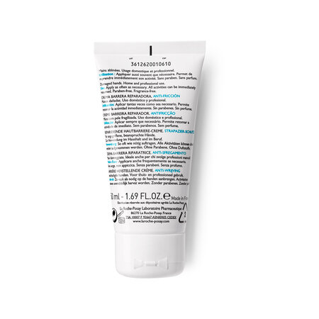 Crema de maini reparatoare pentru piele uscata si deteriorata Cicaplast, 50 ml, La Roche-Posay 507799