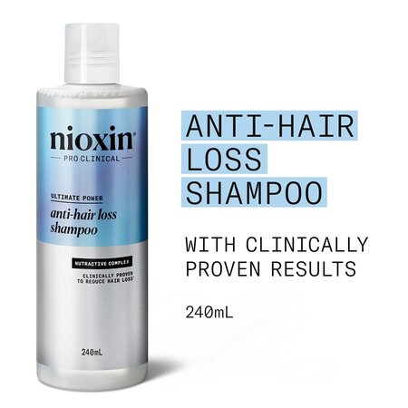 Sampon impotriva caderii parului Ultimate Power, 240 ml, Nioxin 712023