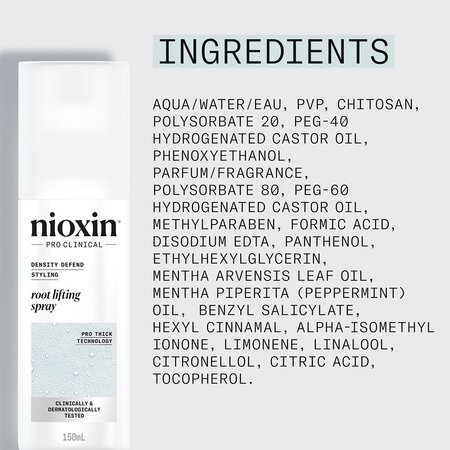 Spray de styling pentru volum Density Defend, 150 ml, Nioxin 712026
