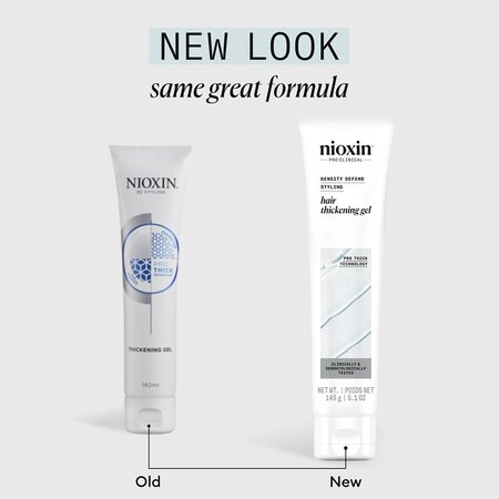 Gel de par pentru volum si textura Density Defend, 140 ml, Nioxin 712037