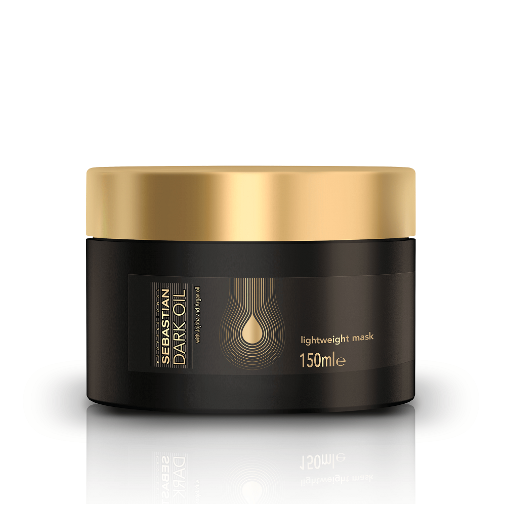 Masca cu ulei de argan si jojoba Dark Oil, 150 ml, Sebastian Professional