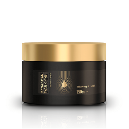Masca cu ulei de argan si jojoba Dark Oil, 150 ml, Sebastian Professional