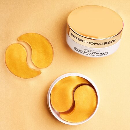 Patchuri cu gel pentru conturul ochilor 24K Gold Firming, 60 bucati, Peter Thomas Roth 712163
