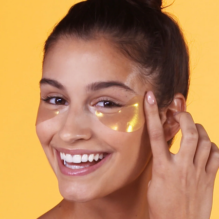 Patchuri cu gel pentru conturul ochilor 24K Gold Firming, 60 bucati, Peter Thomas Roth 712166
