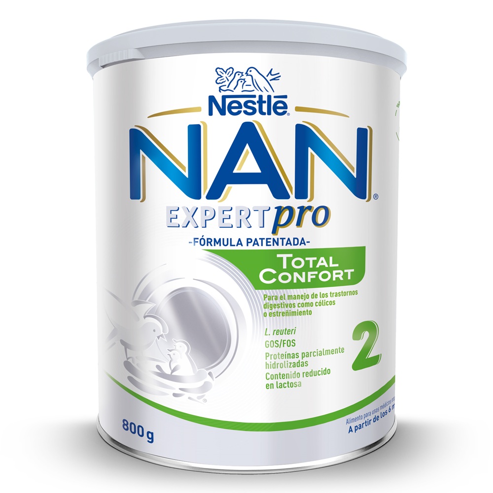 Formula speciala de lapte praf Nan Expert Pro Total Confort 2, 800 g, Nestle