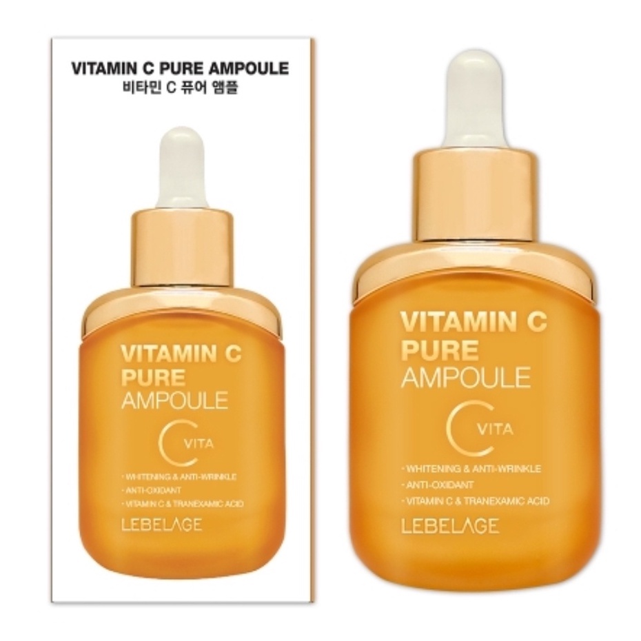 Serum pentru fata cu vitamina C si acid tranexamic, 35 ml, Lebelage