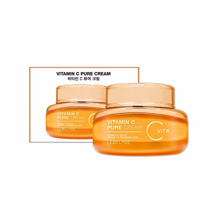 Crema pentru fata cu Vitamina C si acid tranexamic, 55 ml, Lebelage