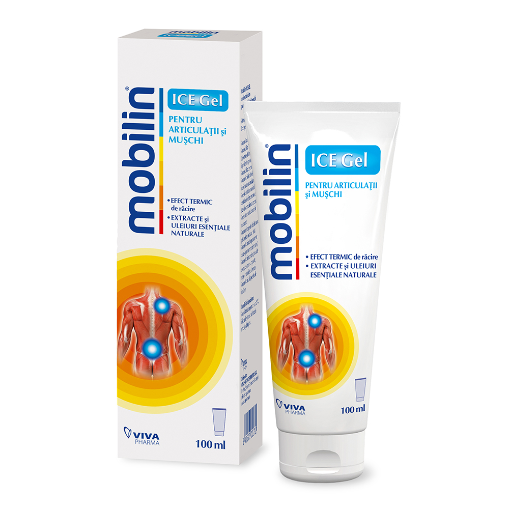 Gel pentru articulatii si muschi, 100 ml, Mobilin Ice