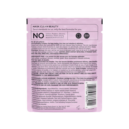Balsam intensiv Curl Care, 50 g, Hask 712332