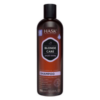 Sampon nuantator violet pentru par blond, 355 ml, Hask