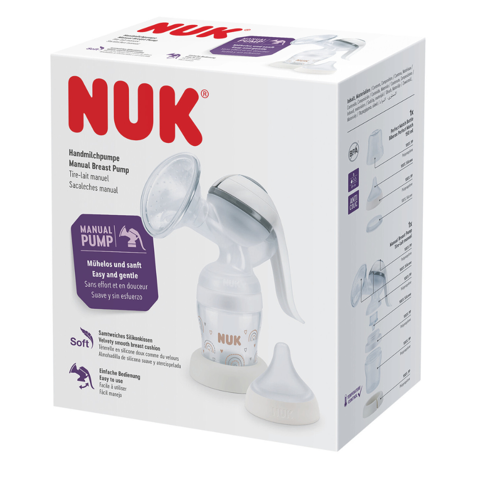 Pompa de san manuala Perfect Match, 150 ml, Nuk