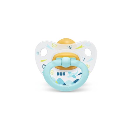 Suzeta din latex M2 Happy Kids, 6-18 luni, 1 buc, Nuk 459515