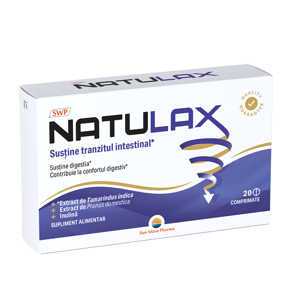 Natulax, 20 comprimate, Sun Wave Pharma