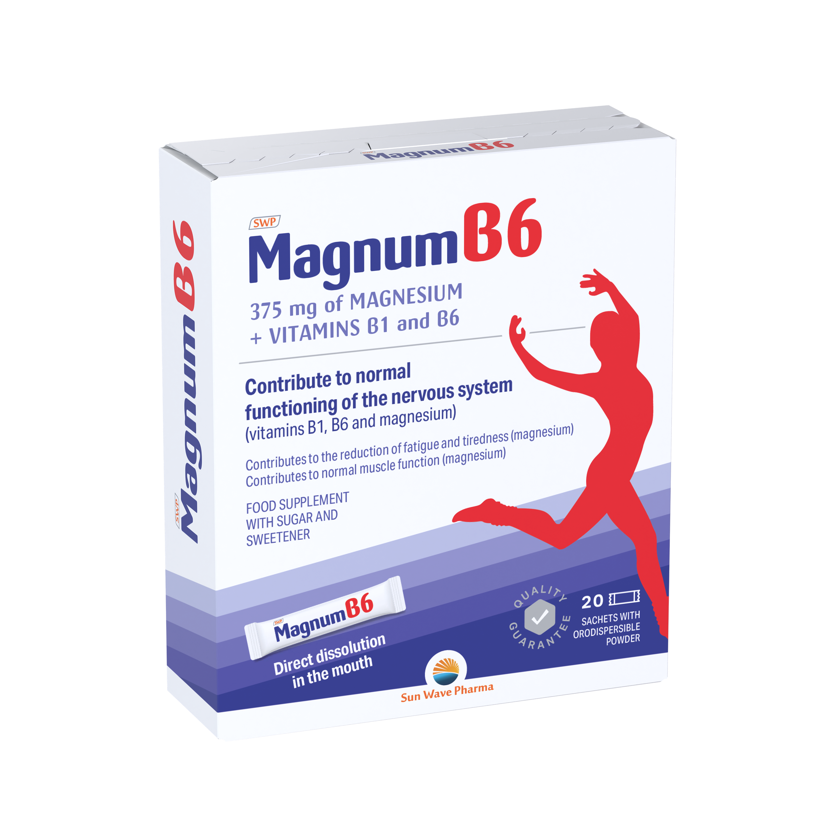 Magnum B6, 20 plicuri, Sun Wave Pharma