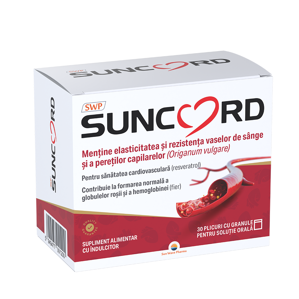 Suncord, 30 plicuri, Sun Wave Pharma
