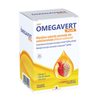 Omegavert Plus, 60 capsule moi, Sun Wave Pharma