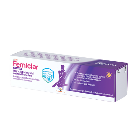 Femiclar Gel Vaginal, 40 ml, Sun Wave Pharma