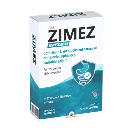 Zimez Enzym, 30 capsule, Sun Wave Pharma