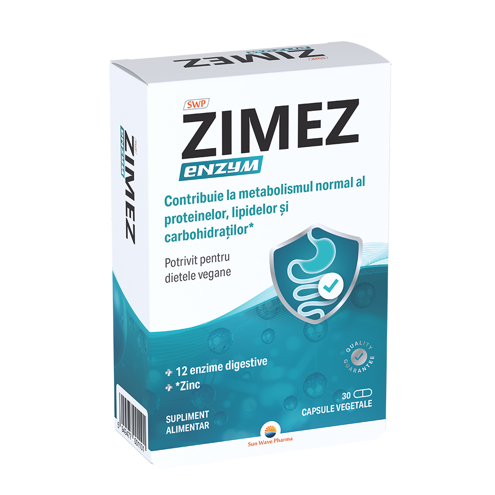 Zimez Enzym, 30 capsule, Sun Wave Pharma