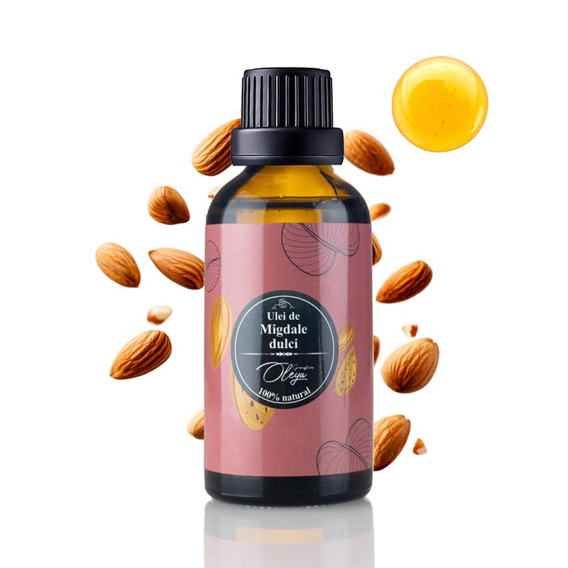 Ulei de migdale presat la rece, 50 ml, Oleya