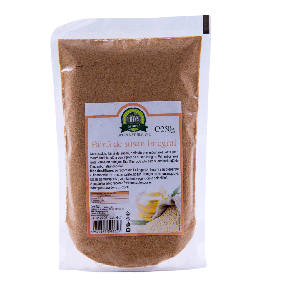 Faina de susan integral, 250 g, Green Natural Oil