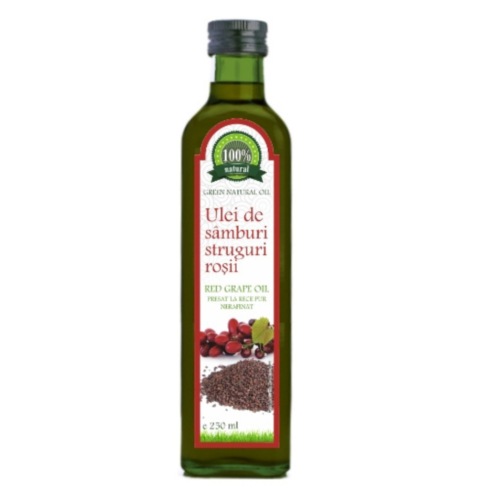 Ulei de samburi de struguri rosii, 250 ml, Green Natural Oil
