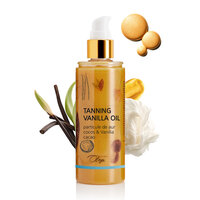 Ulei stralucitor cu particule de aur si vanilie, 125 ml, Oleya