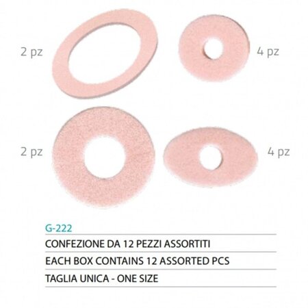 Protectie pentru bataturi G222 Mix, 12 buc, Orione 712929