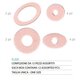Protectie pentru bataturi G222 Mix, 12 buc, Orione 712929