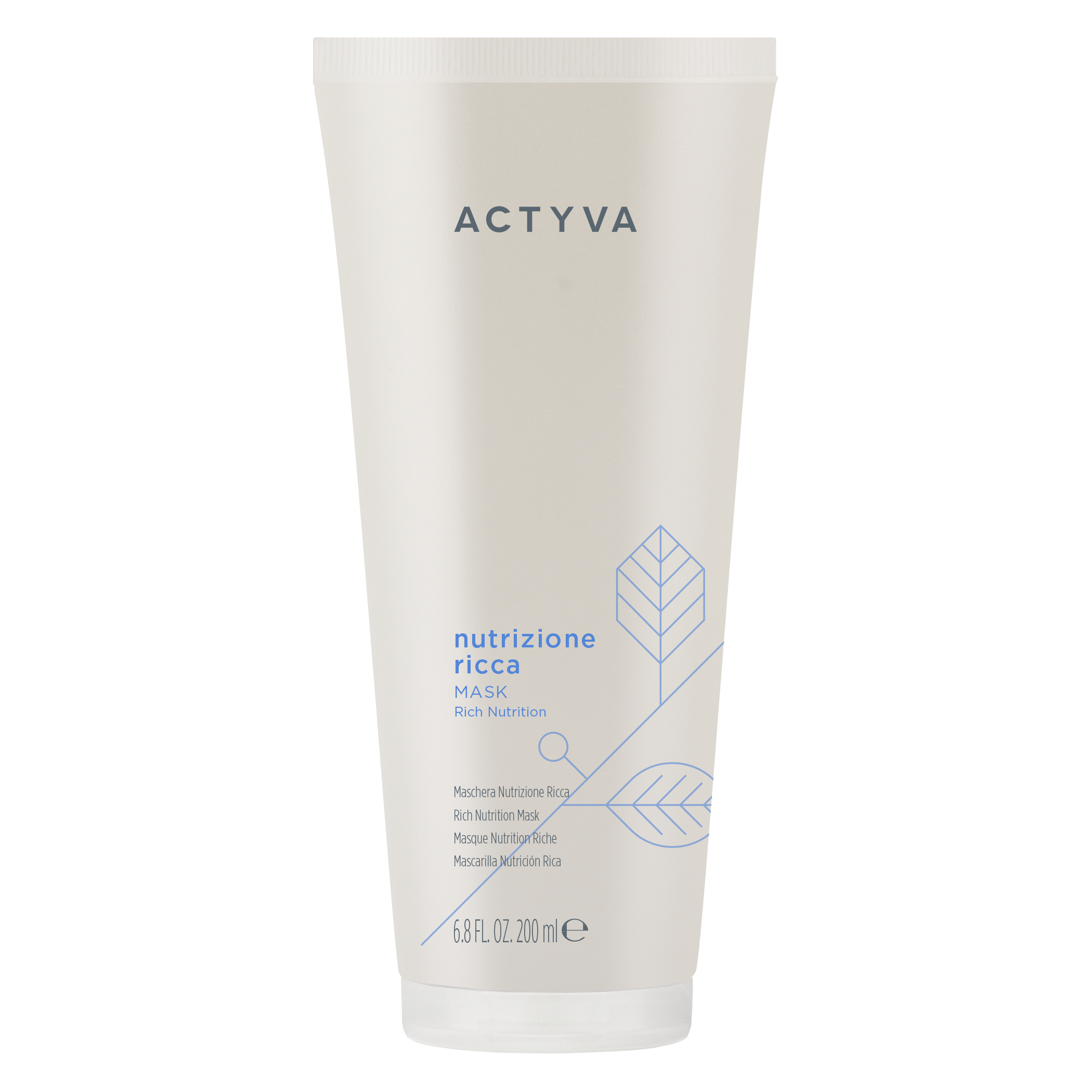 Masca de par pentru hidratare intensa Nutrizione Ricca, 200 ml, Kemon