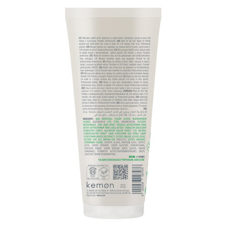 Masca de par pentru hidratare intensa Nutrizione Ricca, 200 ml, Kemon 712959