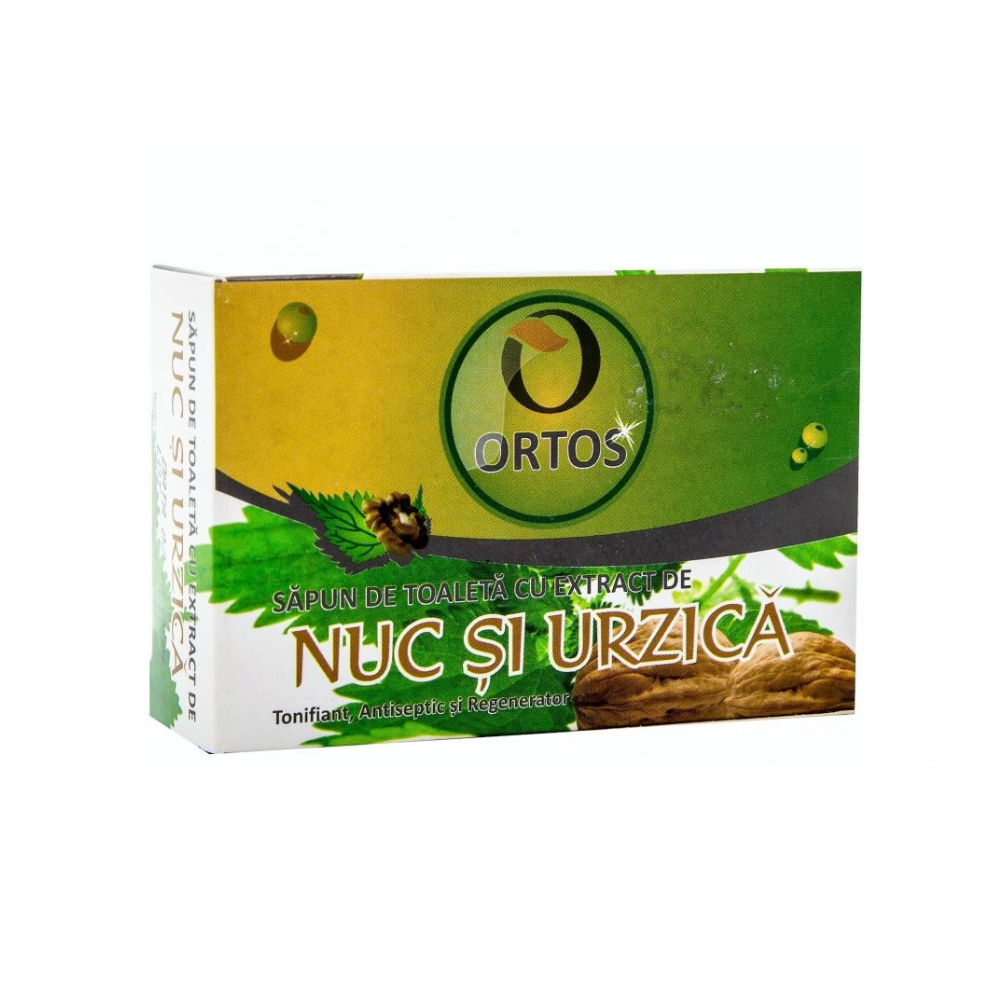 Sapun, Nuca si Urzica, 100 g, Ortos