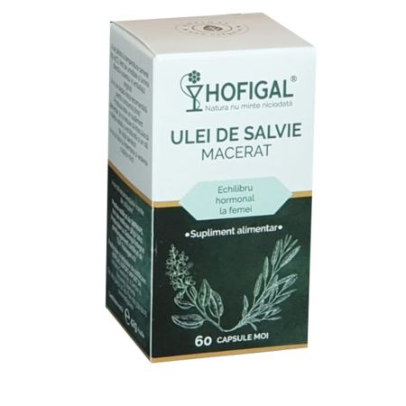 Ulei de Salvie macerat, 40 capsule  moi, Hofigal