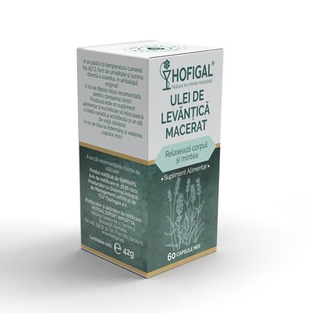 Ulei de Salvie macerat, 60 capsule  moi, Hofigal 713940
