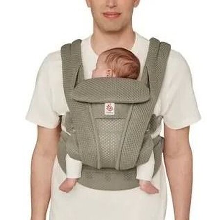 Marsupiu Omni Deluxe Mesh, Soft Olive, Ergoaby 713099