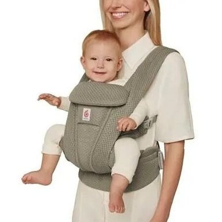 Marsupiu Omni Deluxe Mesh, Soft Olive, Ergoaby 713098