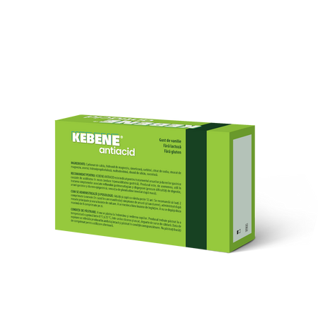 Kebene Antiacid, 40 comprimate masticabile, Terapia 713110