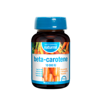 Beta Carotene, 10000 IU, 90 capsule gelatinoase moi, Naturmil