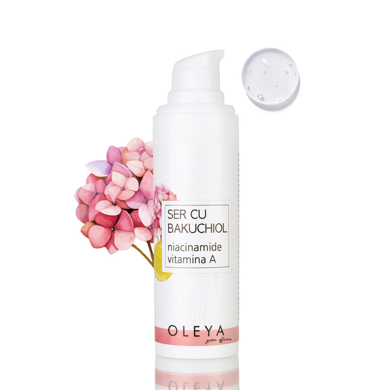 Ser cu Bakuchiol 2%, Vitamina A si Niacinamide, 30 ml, Oleya