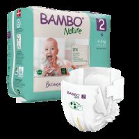 Scutece Ecolabel, Nr. 2, 3-6 kg, 30 bucati, Bambo Nature